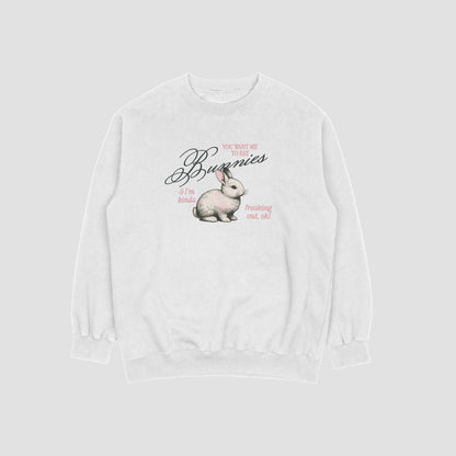 Caroline Eat Bunnies Crewneck/T-shirt