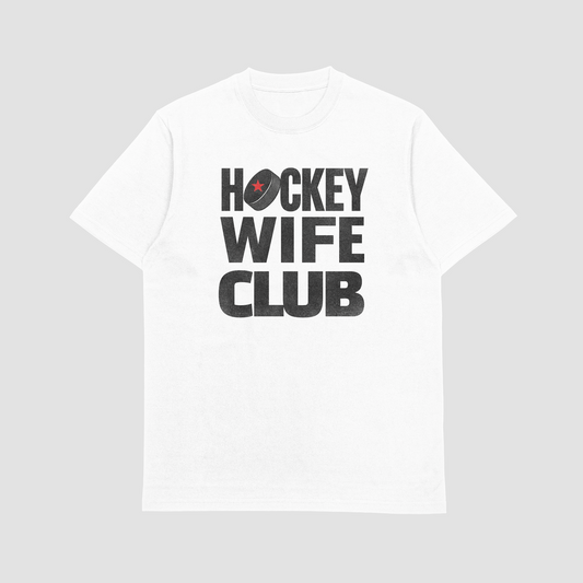 Hockey Wife Club - Baby Tee/T-shirt