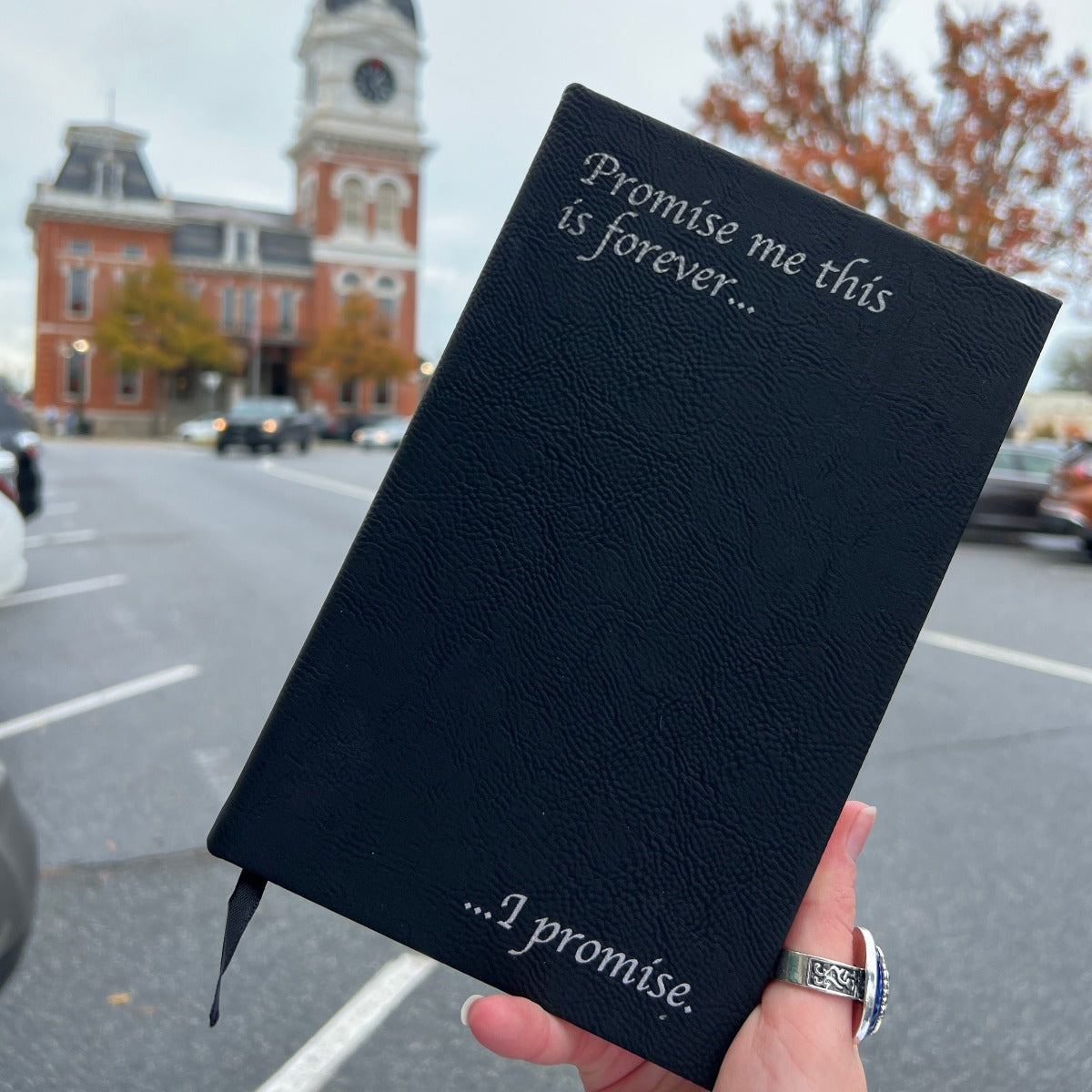 Journal Promise Waterfall by Firefly Shop | Promise Me This Is Forever Journal