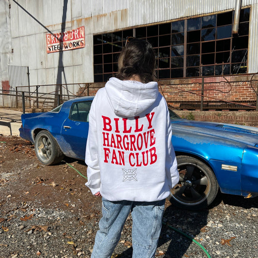 Billy Fan Club Hoodie Xs / White