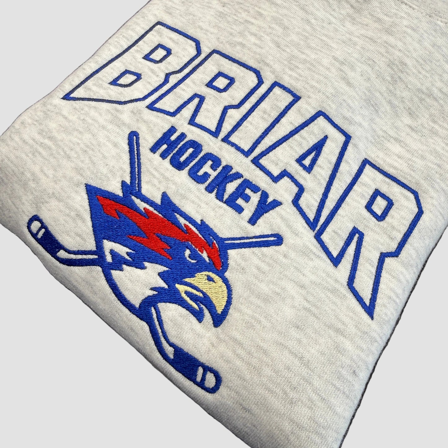 Briar Hockey Embroidered Crewneck Sweater