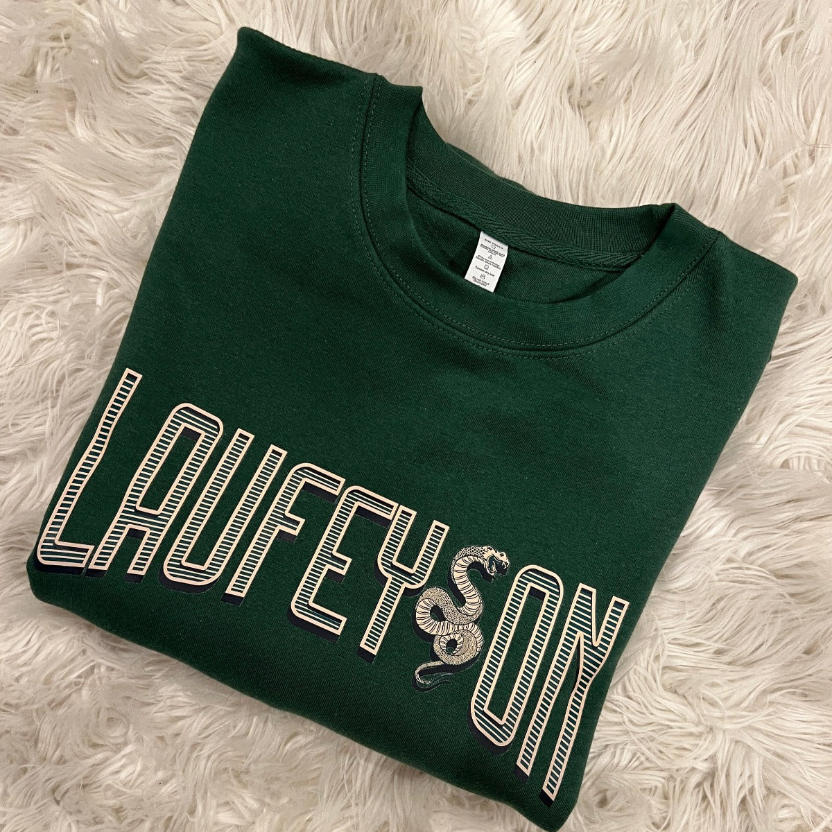 Laufeyson Crewneck Xs / Forest Green Sweater