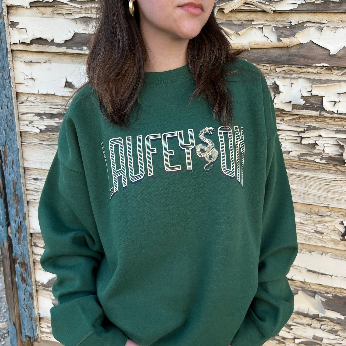 Laufeyson Crewneck Xs / Forest Green Sweater
