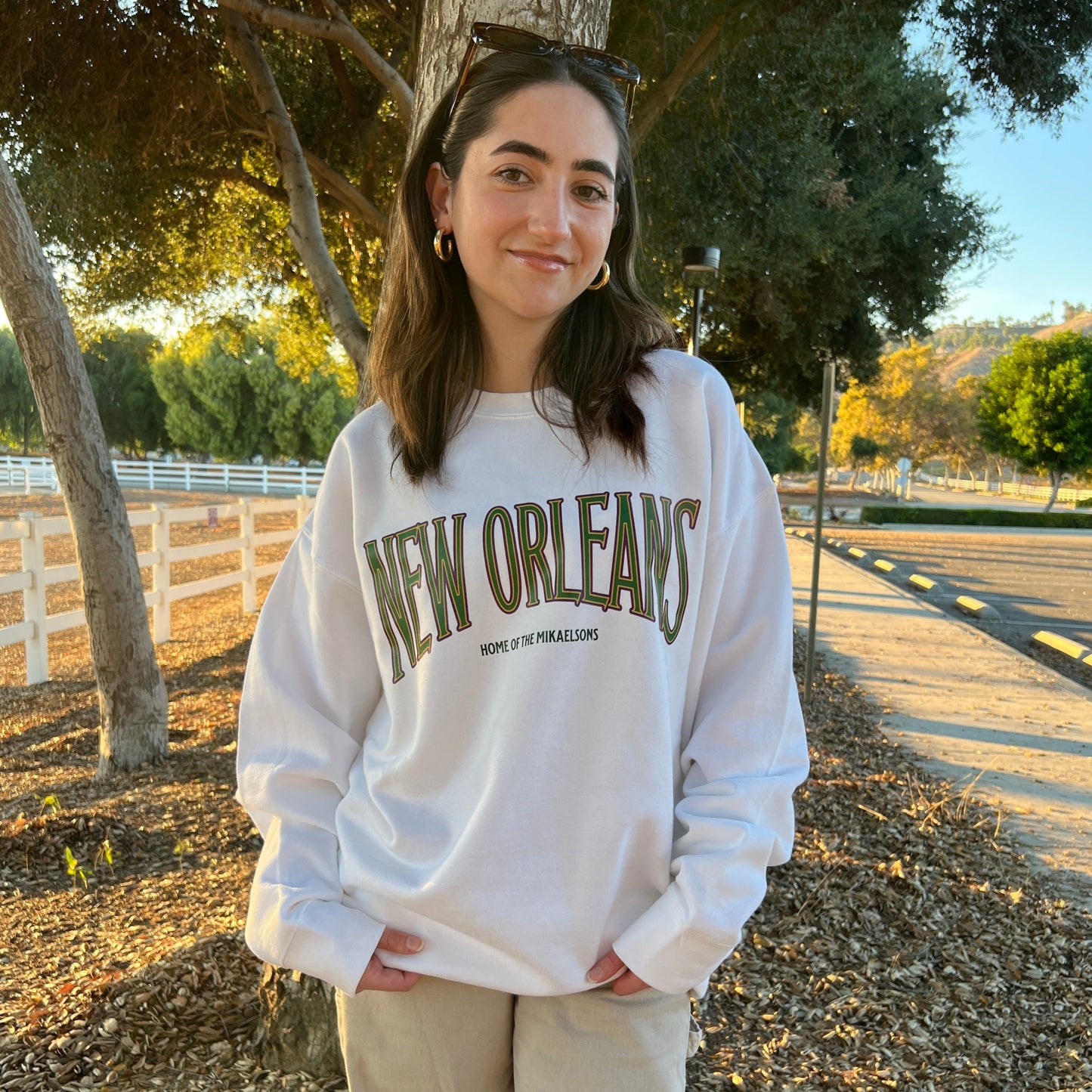 New Orleans Crewneck Sweater