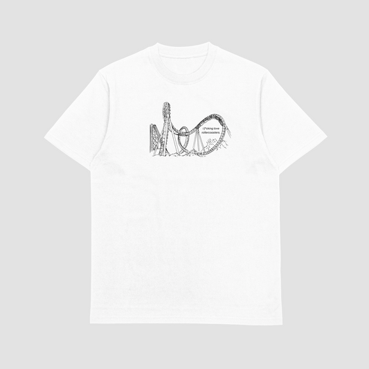 I F*cking Love Rollercoasters - Baby Tee/T-shirt