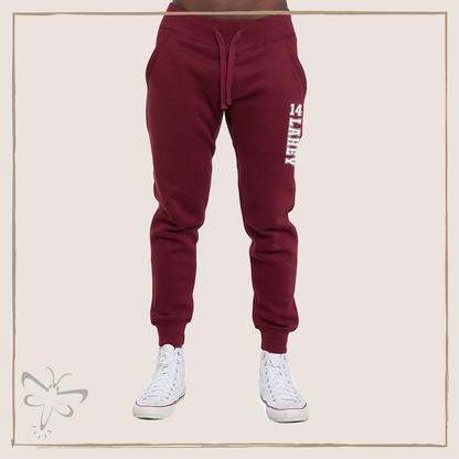 Lacrosse Burgundy Premium Fleece Joggers (Unisex) S / Lahey Jogger