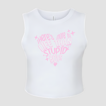 There's More to Life Than Stupid Boys - Baby Tee/Tank Top