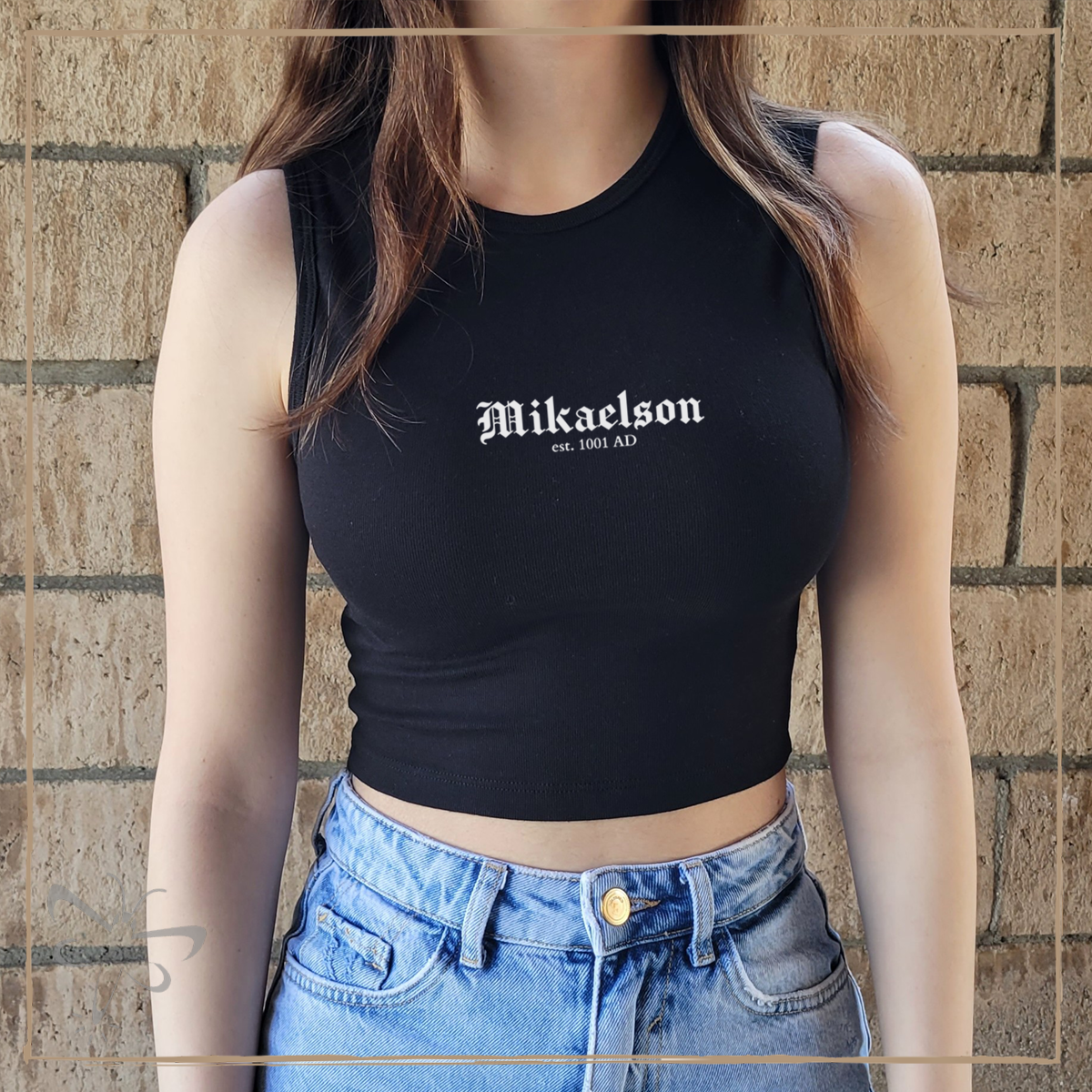 Mikaelson - Tank Top/Baby Tee S / Black Top