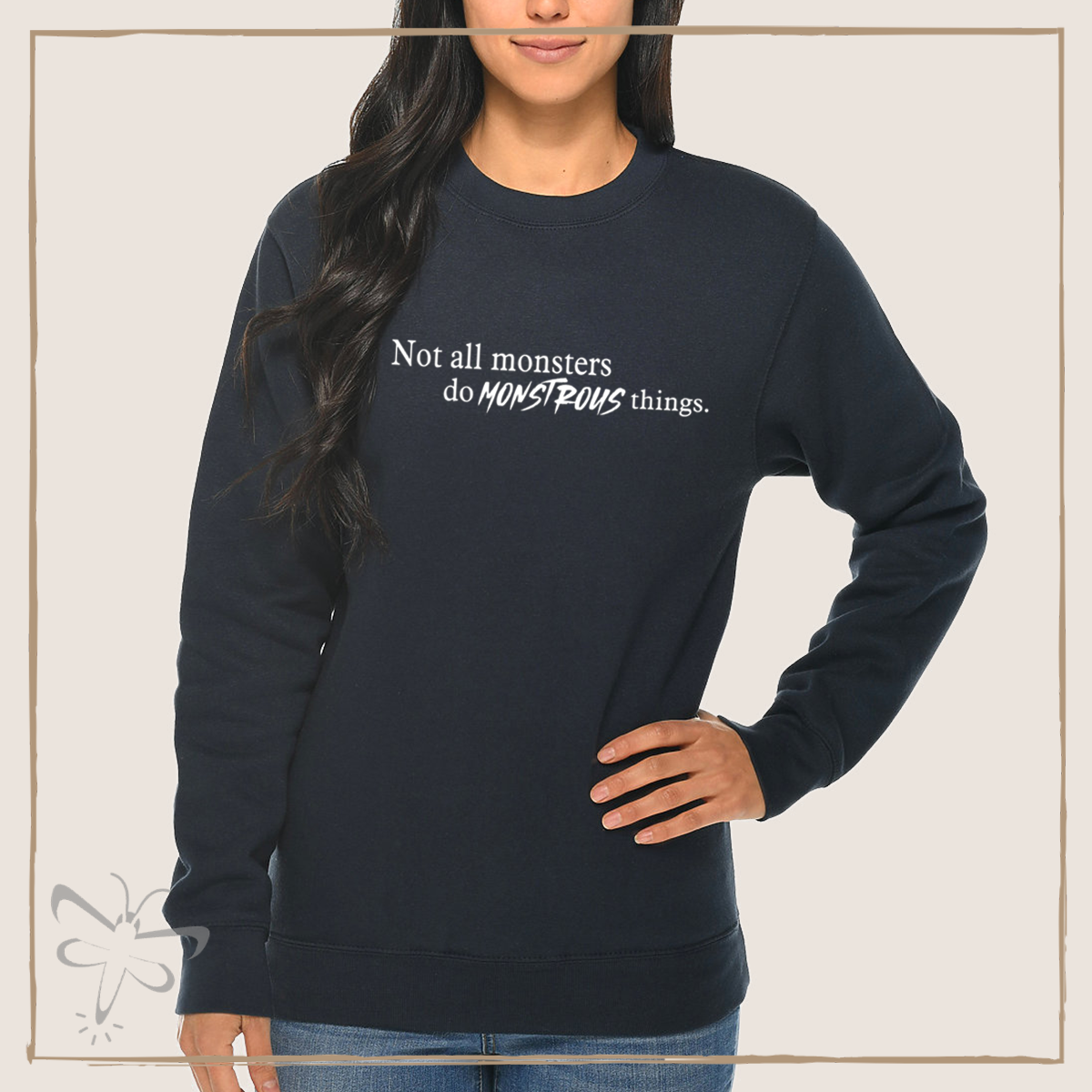 Monstrous Things Crewneck Sweater