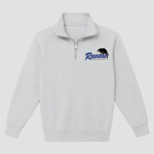 Ravens Basketball - Quarter Zip Sweater