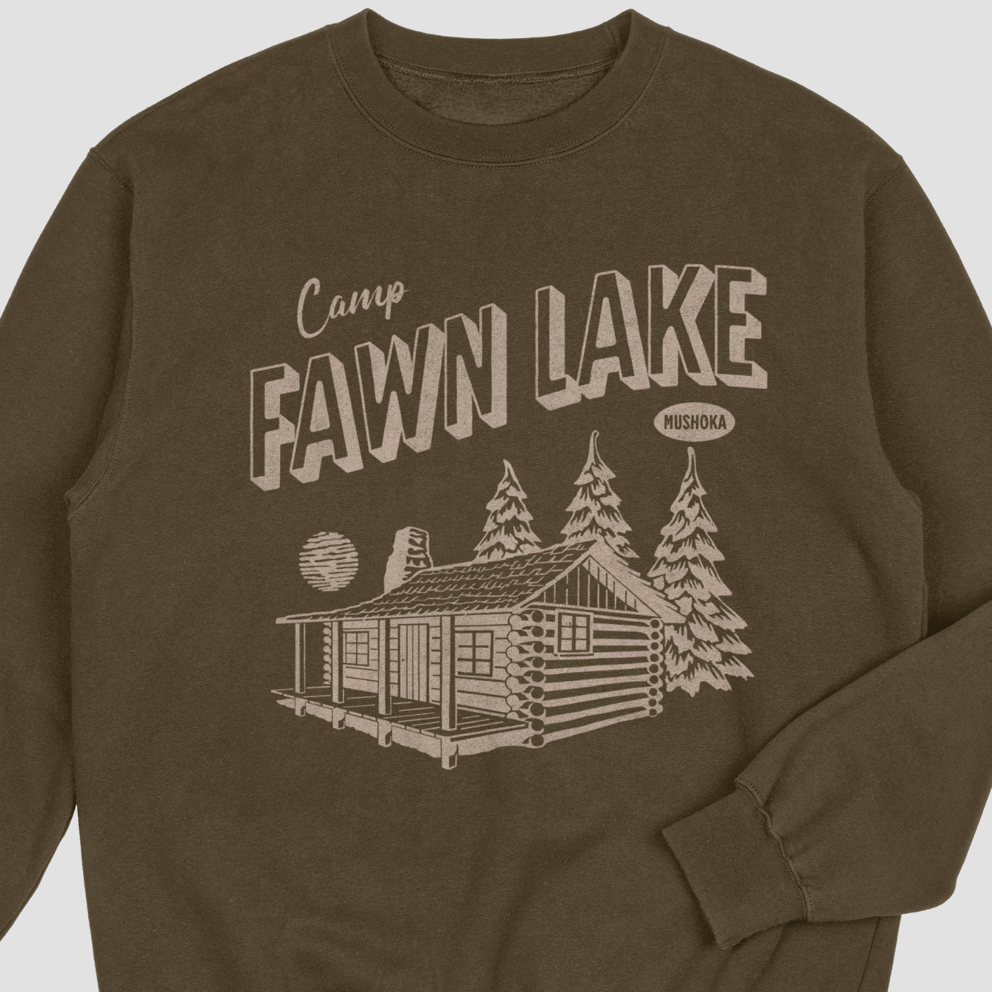 Camp Fawn Lake T-shirt/Crewneck Sweater