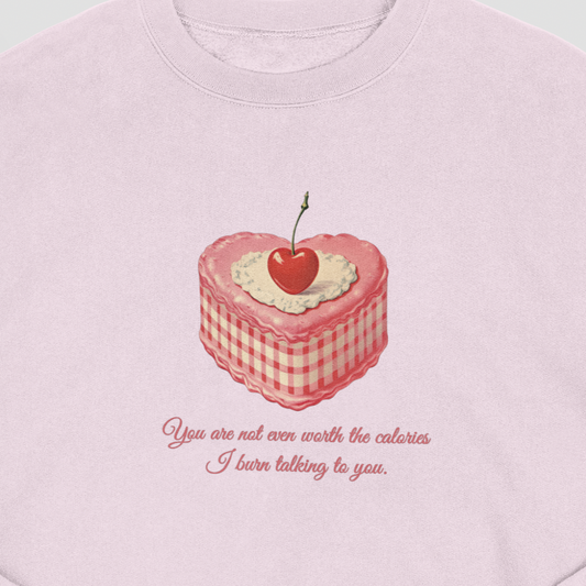 Caroline - Calories I Burn Talking to You Crewneck Sweater