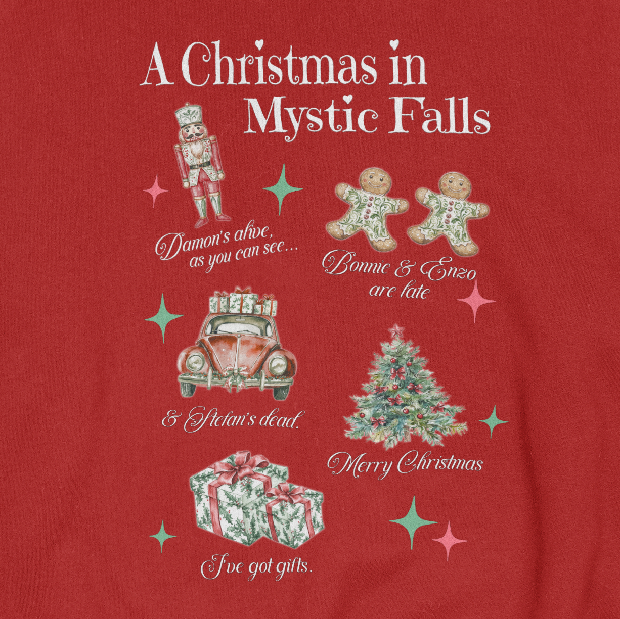 A Christmas in Mystic Falls Crewneck