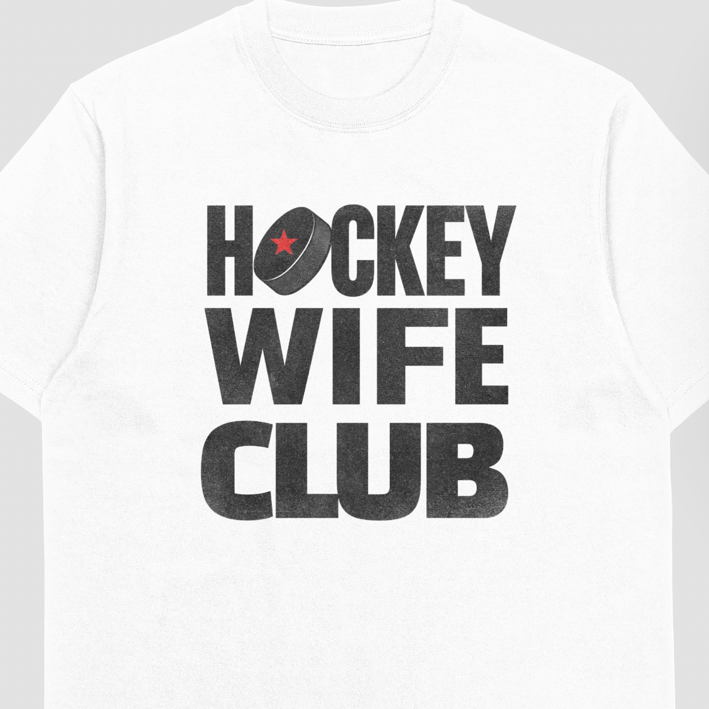 Hockey Wife Club - Baby Tee/T-shirt