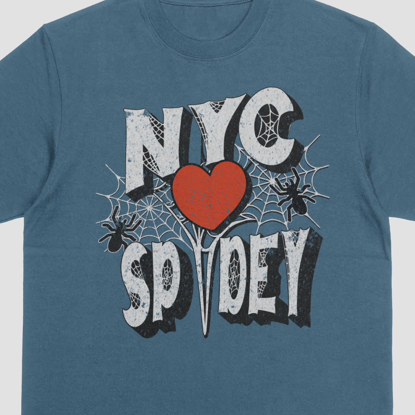 NYC <3 Spidey - Box Fit T-shirt