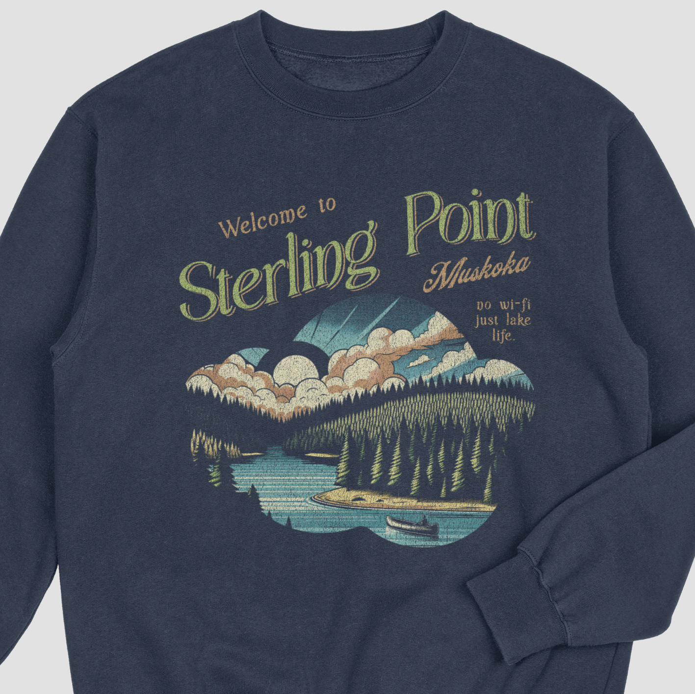 Welcome to Sterling Point Crewneck Sweater