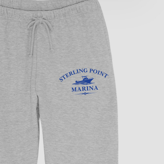 Sterling Point Marina - Straight Leg Fleece Sweatpants (Unisex)