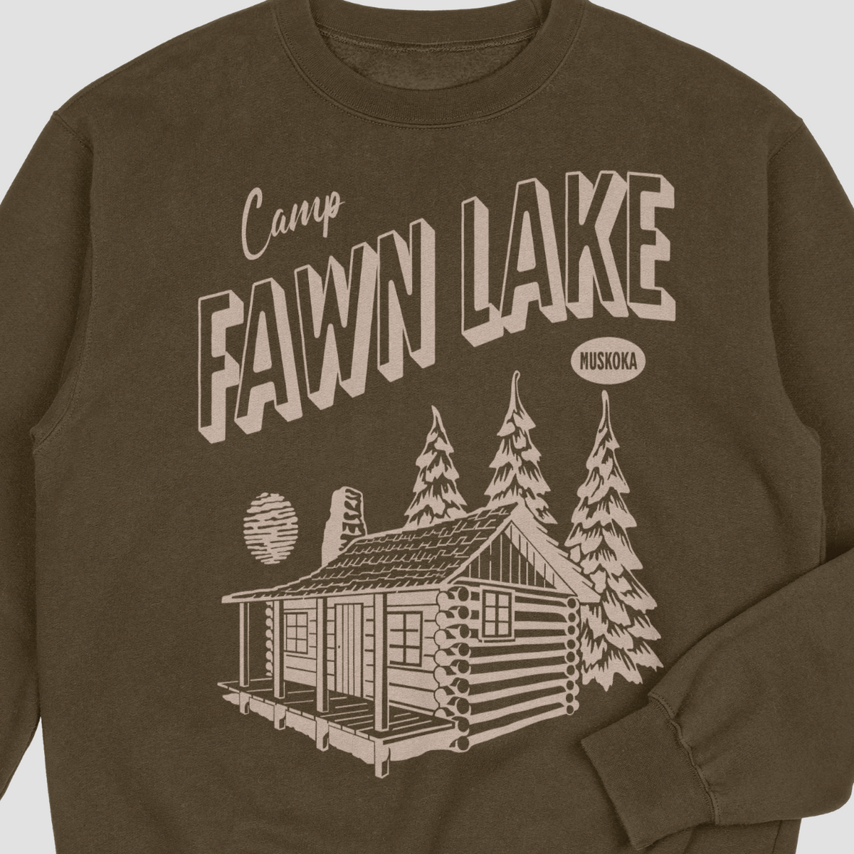 Camp Fawn Lake T-shirt/Crewneck Sweater