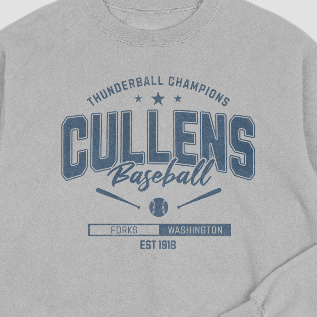 Cullens Baseball Crewneck Sweater