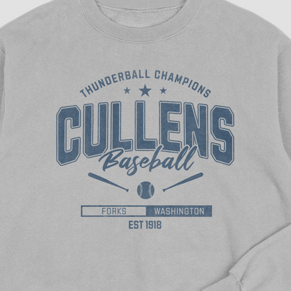 Cullens Baseball Crewneck Sweater
