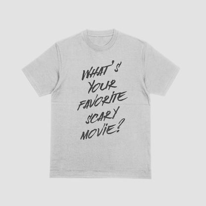 What's Your Favorite Scary Movie? - Box Fit T-shirt