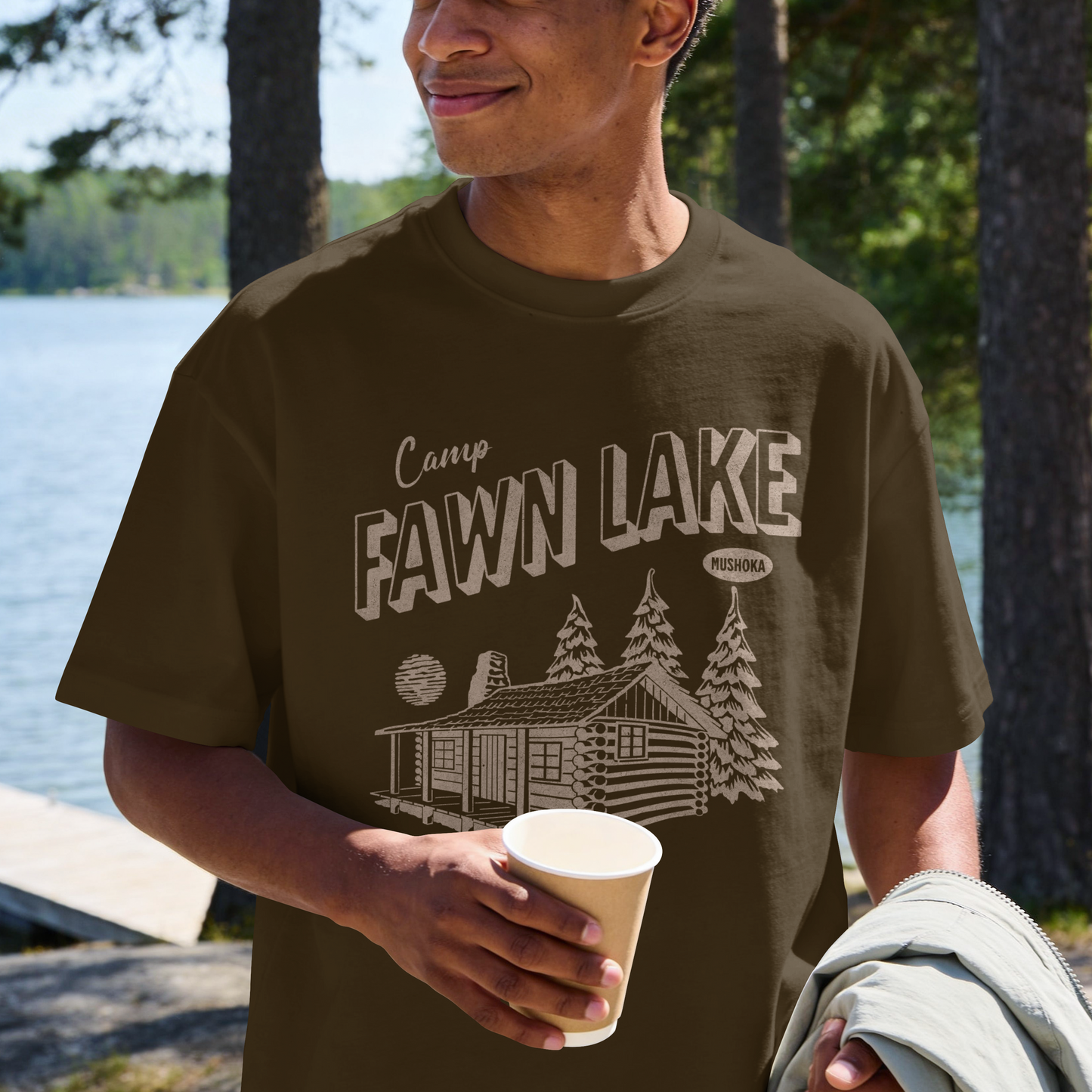 Camp Fawn Lake T-shirt/Crewneck Sweater