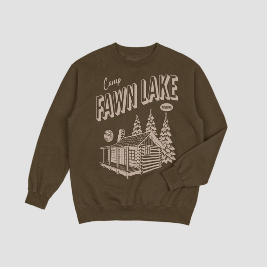 Camp Fawn Lake T-shirt/Crewneck Sweater