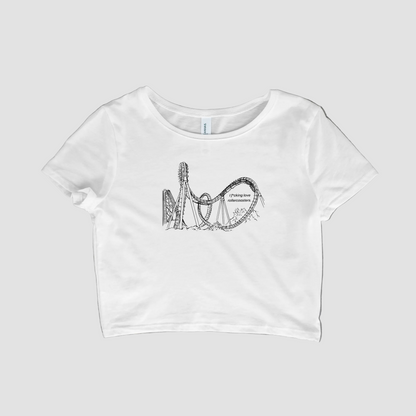 I F*cking Love Rollercoasters - Baby Tee/T-shirt