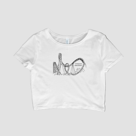 I F*cking Love Rollercoasters - Baby Tee/T-shirt