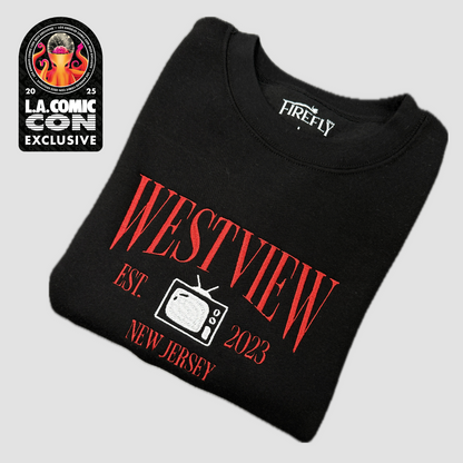 Westview Embroidered Crewneck Sweatshirt: Los Angeles Comic Con Exclusive Product