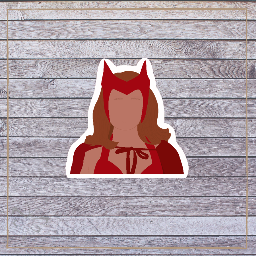 Scarlet Witch Sticker - Marvel Inspired