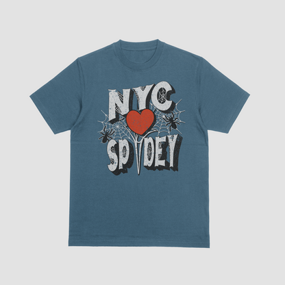 NYC <3 Spidey - Box Fit T-shirt