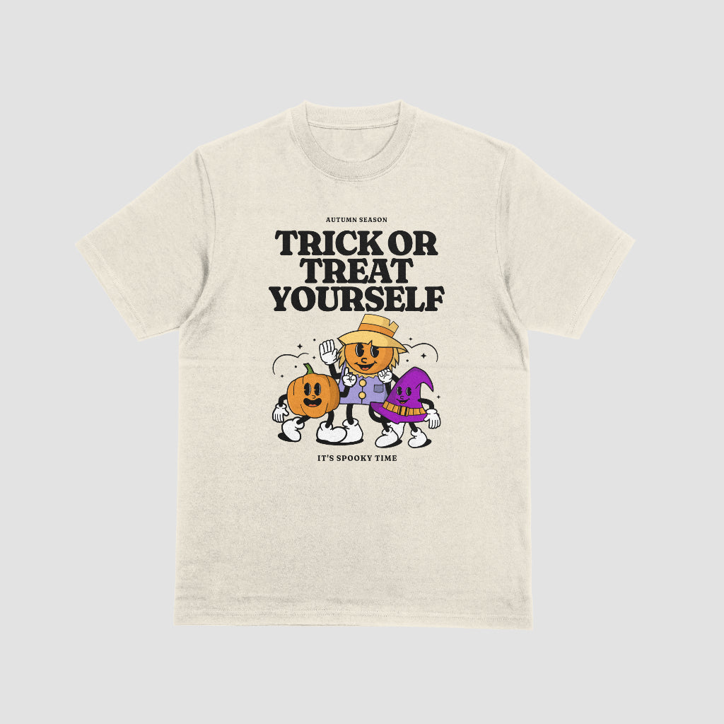 Trick Or Treat Yourself T-Shirt Xs / Ivory