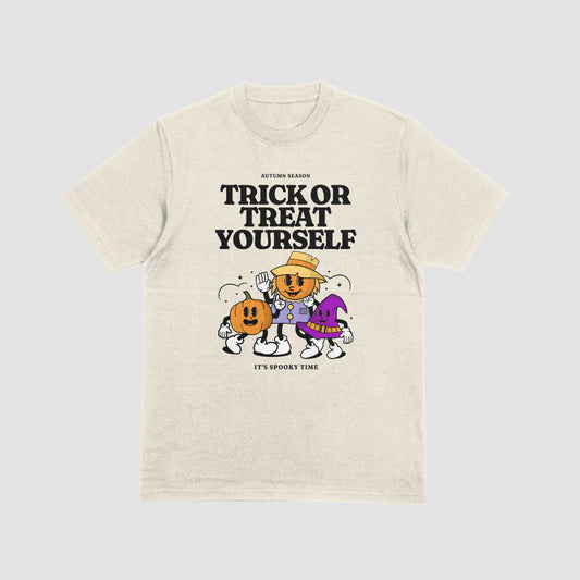 Trick Or Treat Yourself T-Shirt Xs / Ivory