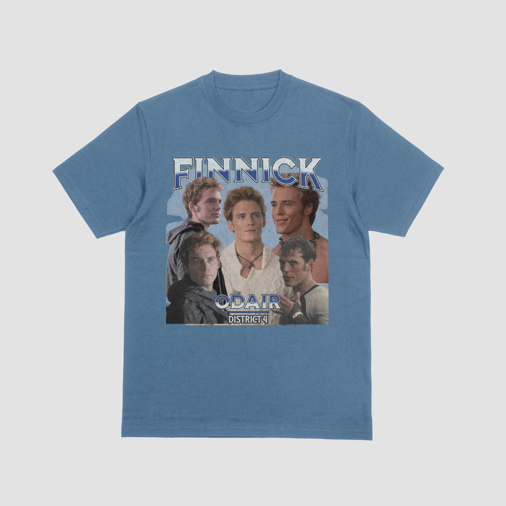 Finnick Bootleg T-Shirt Xs / Pebble Blue T-Shirt