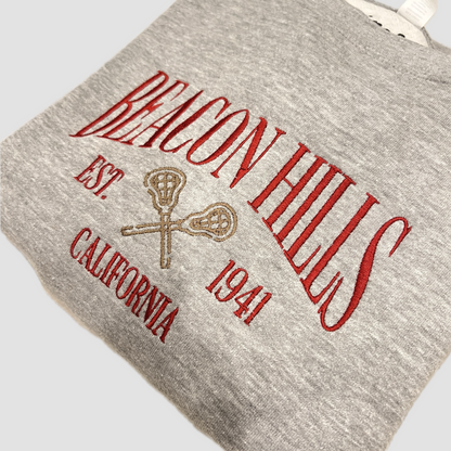 Beacon Hills Embroidered Crewneck