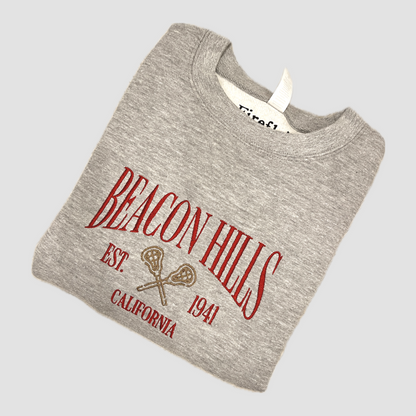 Beacon Hills Embroidered Crewneck