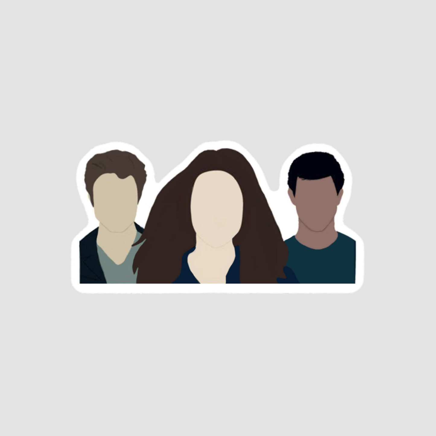 Twilight Trio Sticker