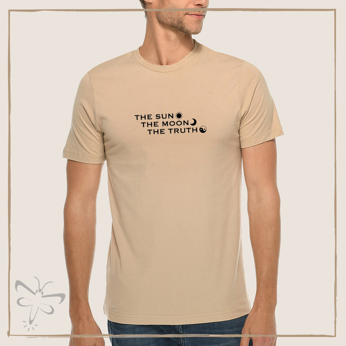 The Sun. Moon. Truth. T-Shirt Xs / Full Mushroom